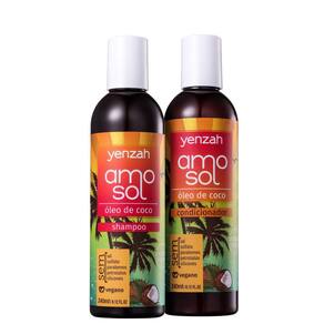 Kit Yenzah Amo Sol Duo (2 Produtos) Blz