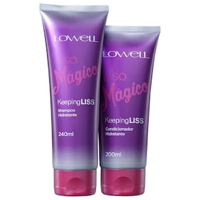 Lowell Keeping Liss Liso Mágico Kit (2 Produtos) Blz