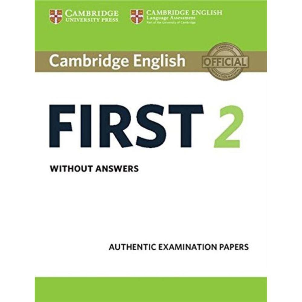 Cambridge English First 2 Sb Without Answers