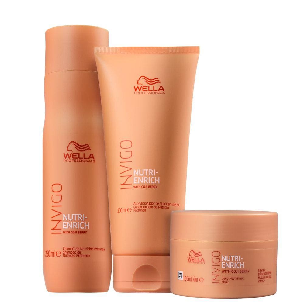 Kit Wella Professionals Invigo Nutri-Enrich Trio (3 Produtos)