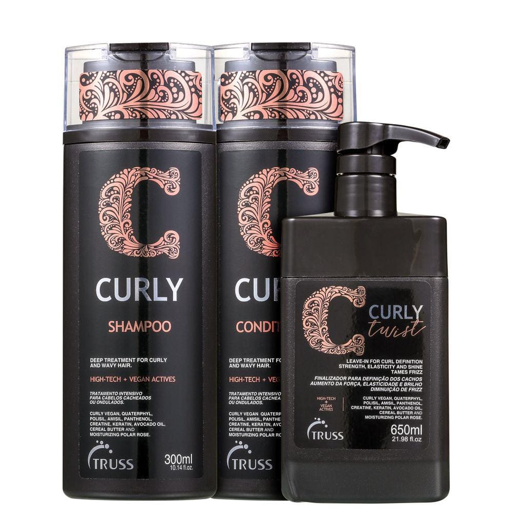 Kit Truss Curly Trio (3 Produtos) Blz