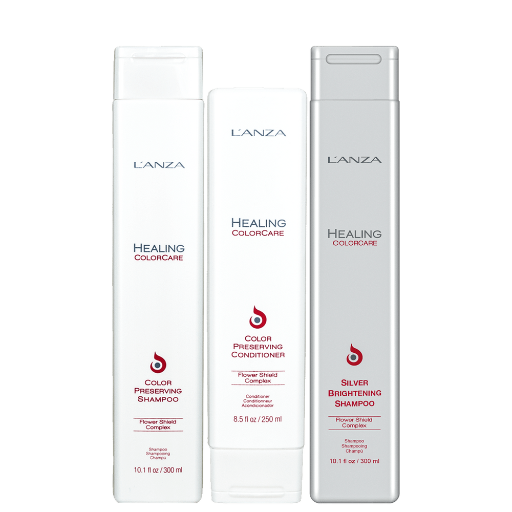 Kit L`anza Healing Colorcare Silver (3 Produtos)