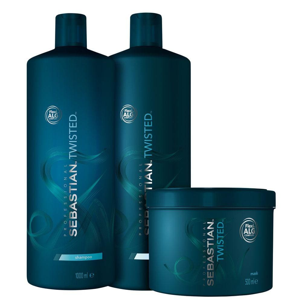 Kit Sebastian Twisted Elastic Salon Trio (3 Produtos) BLZ