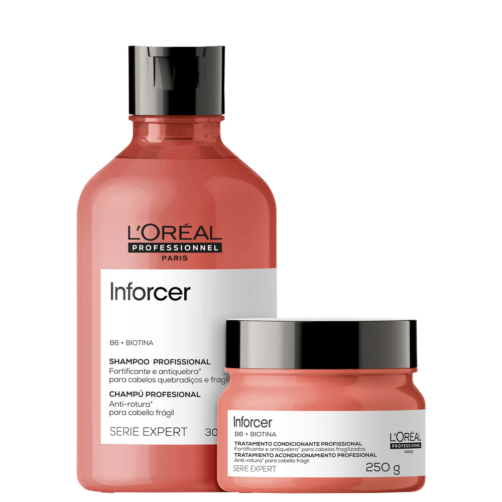 Kit L’Oréal Professionnel Inforcer Serie Expert Treat (2 Produtos)