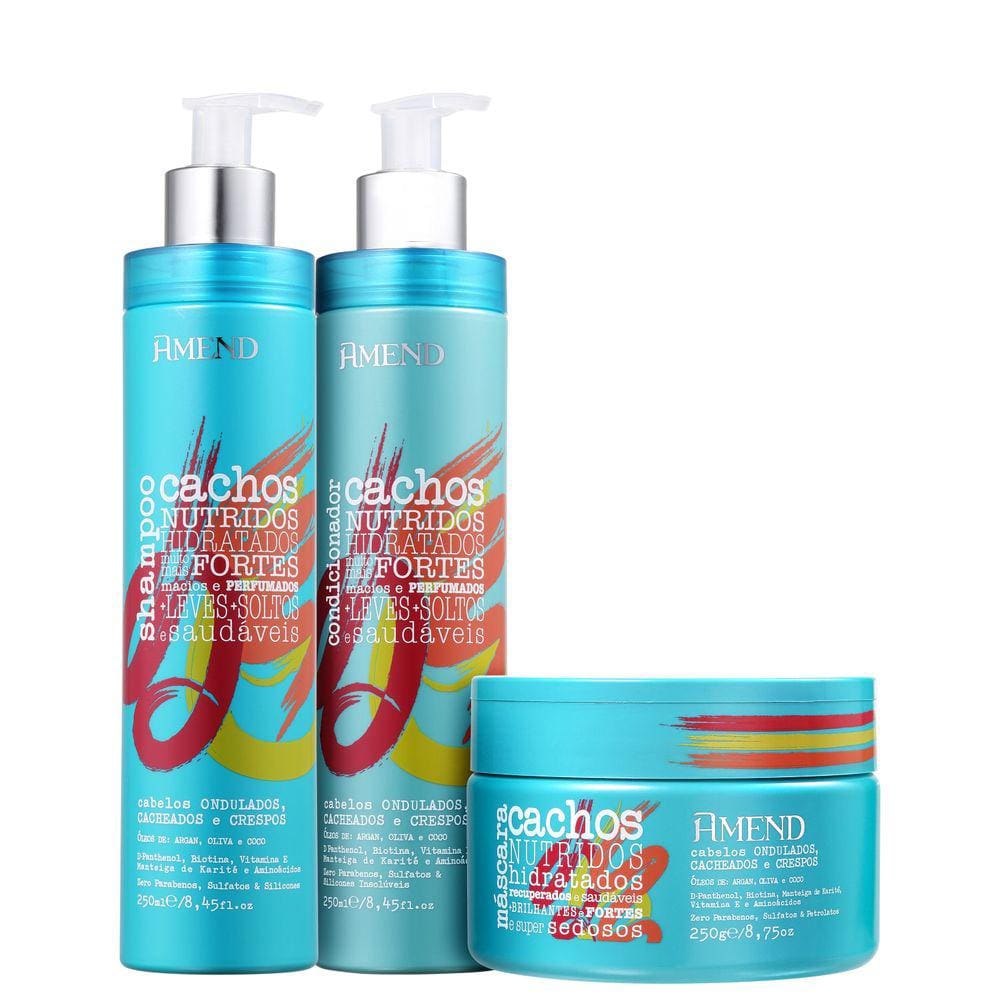 Kit Amend Cachos Trio (3 Produtos) Blz