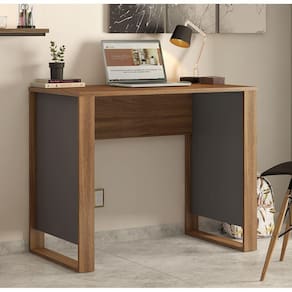Mesa para Computador Office Morada Amendola Touch Grafito Demóbile