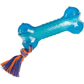 Brinquedo Orka Bone Royal Blue Petstages Para Cães Grande