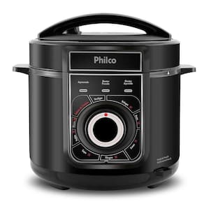 Panela De Pressao Eletrica Philco 5l Multifuncional Preta 110V