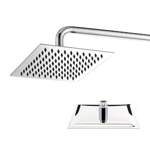 Chuveiro Quadrado Ducha Inox Cromado 20X20