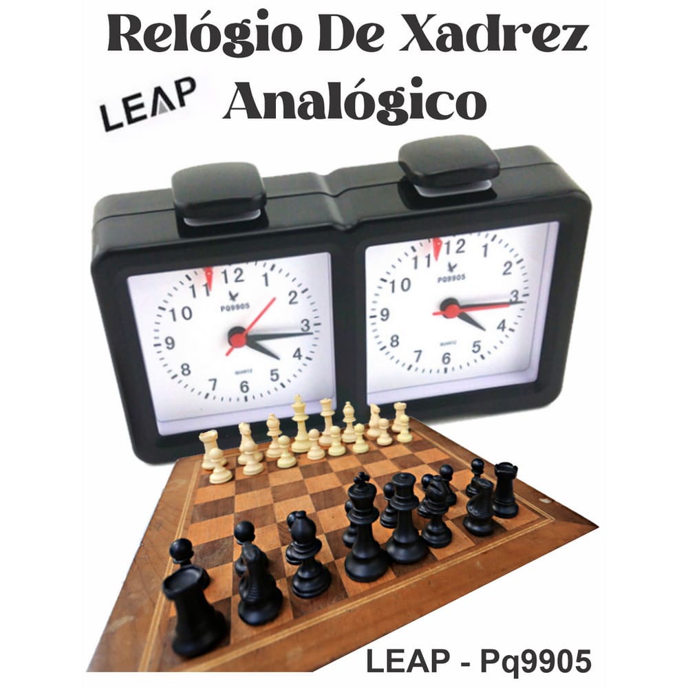 Relogio Digital Profissional P/Xadrez Chess Clock Leap em Promoção