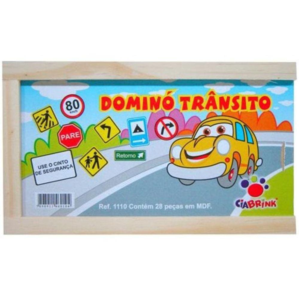 Dominó Trânsito - Madeira - Ciabrink