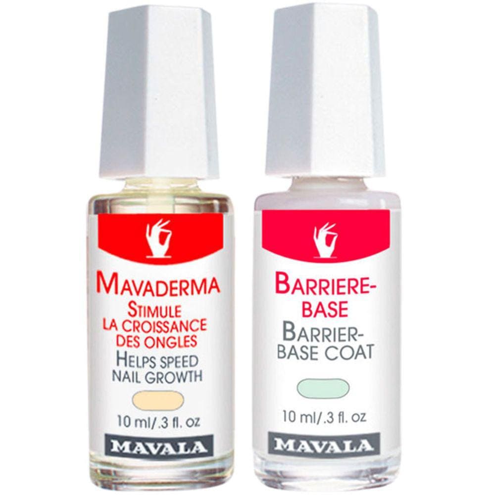 Kit Mavala Mavaderma & Base Coat - Base 10ml + Fortificante