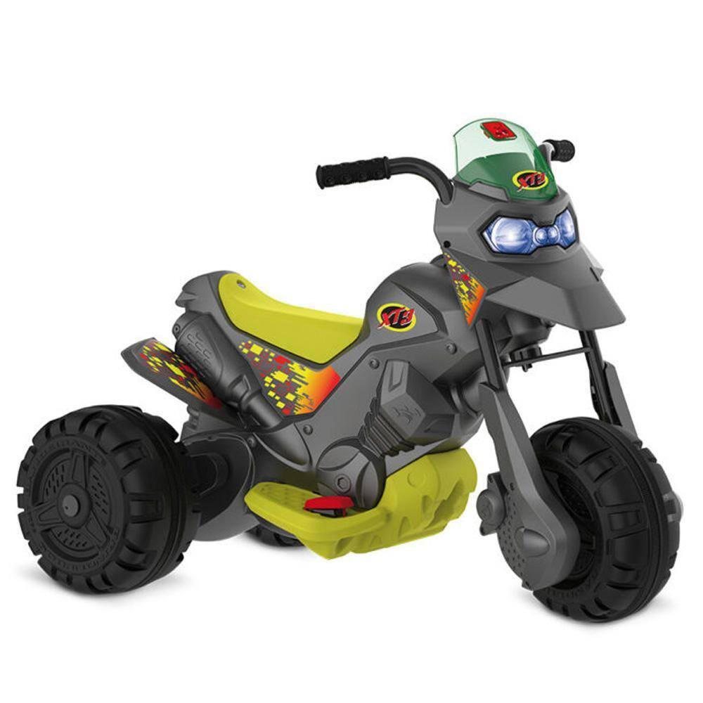 Mini Moto Elétrica XT3 Titanium Brinquedos Bandeirante 6V 2704 3+