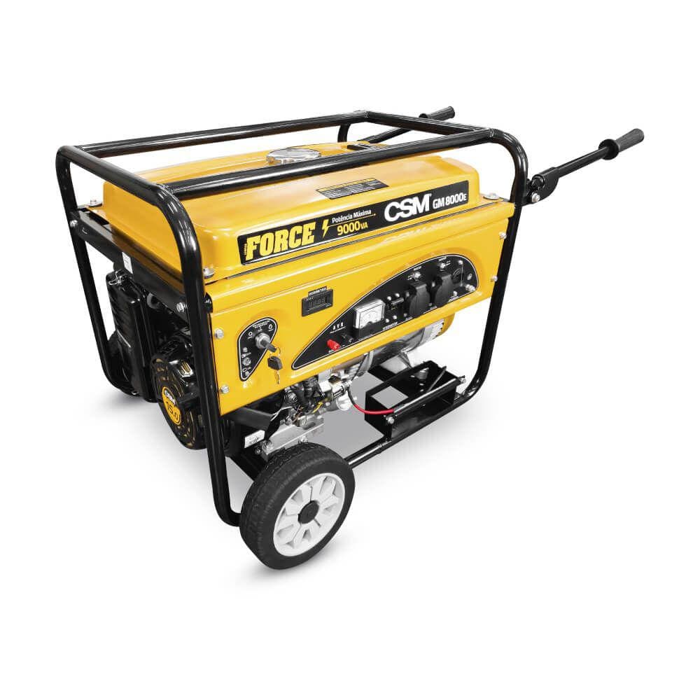 Gerador Gasolina Gm 8000E 4 Tempos - 110/220v - Csm