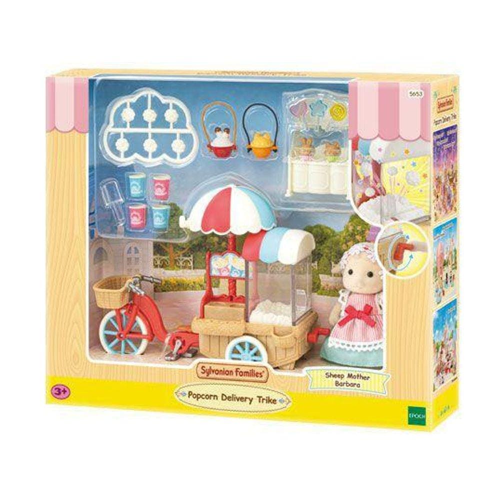 Sylvanian Families - Triciclo Delivery de Pipoca - 5653 EPOCH MAGIA