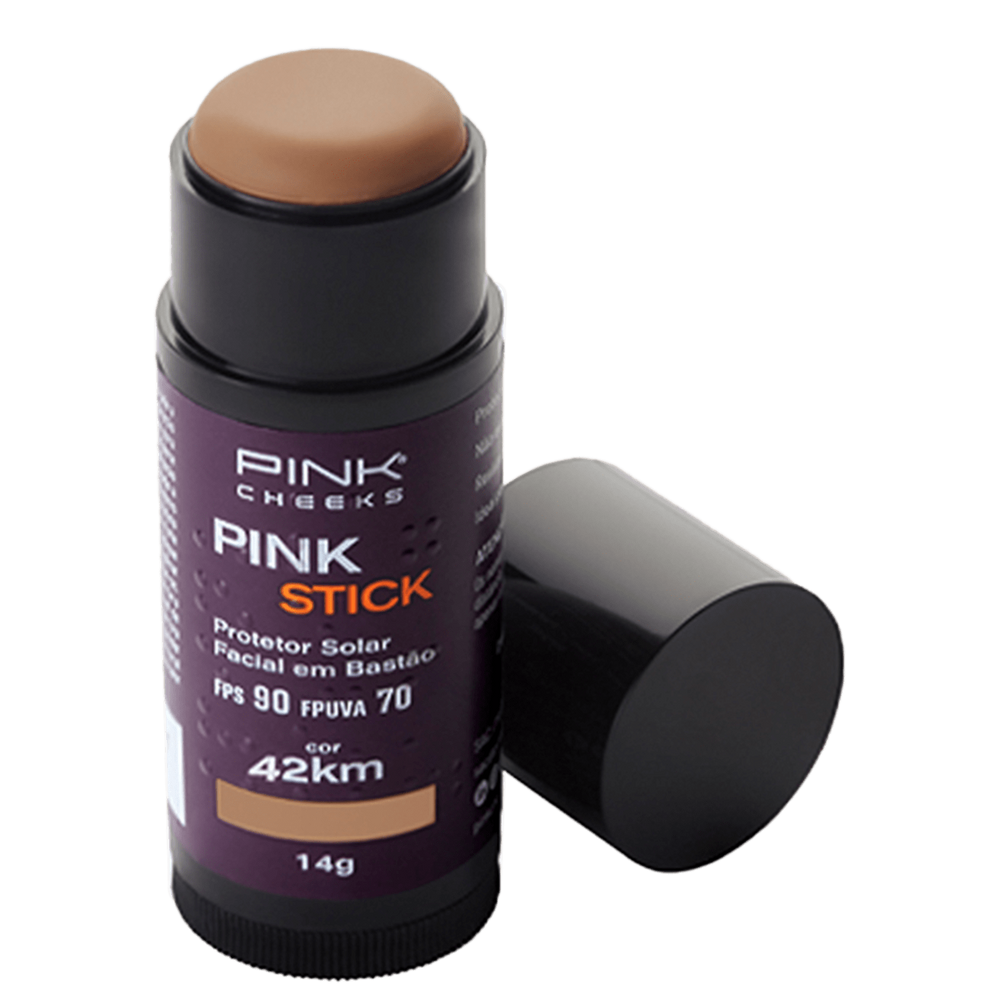 Pink Cheeks Pink Stick 42KM FPS 90 - Protetor Solar 14g