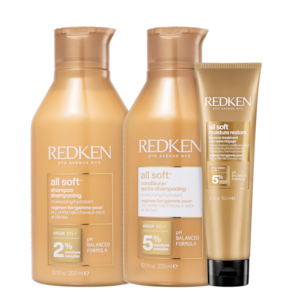 Kit Redken All Soft Moisture Restore Trio (3 Produtos)
