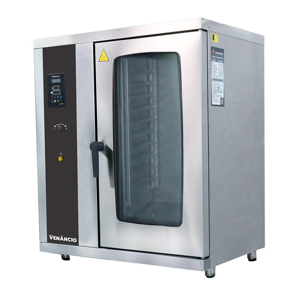 Forno Combinado Don Bidone 10 GN Elétrico Trifásico 380V Venâncio FCDB10E