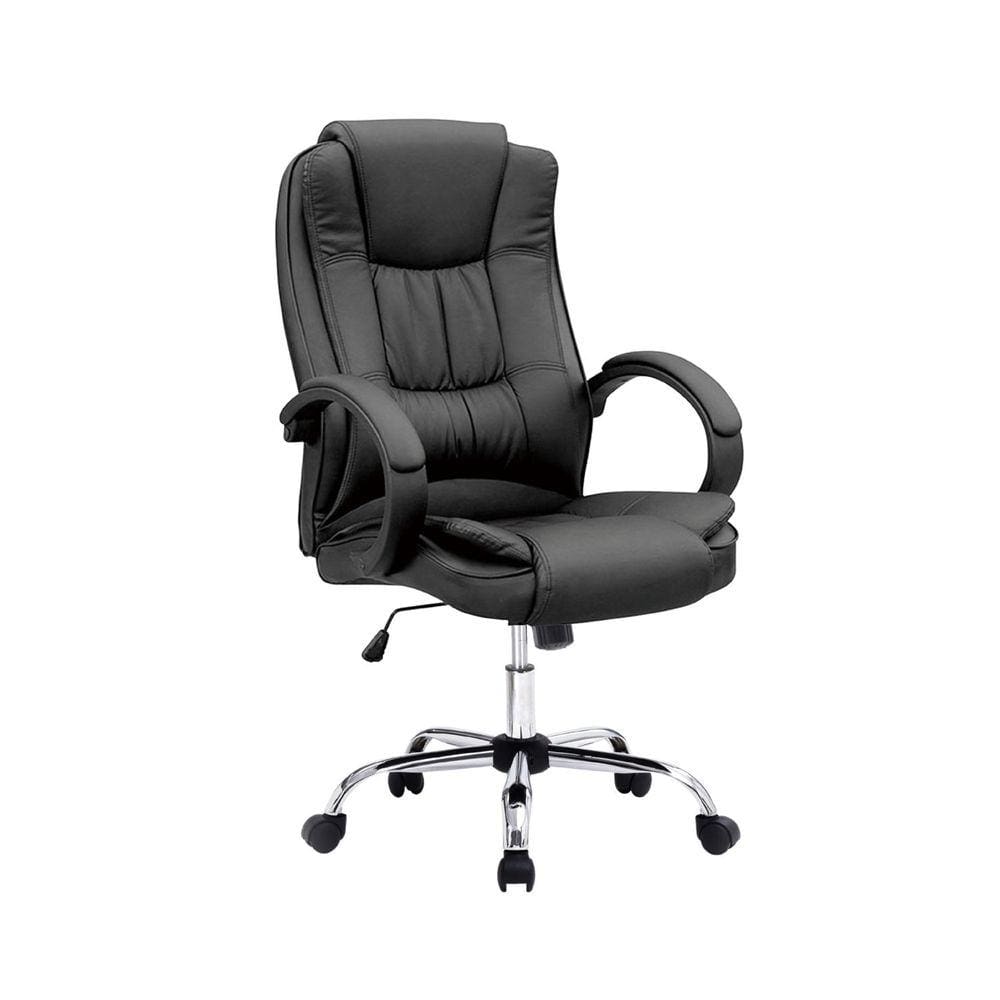 Cadeira Escritório Giratória Presidente Marrombourne Fratini Preto