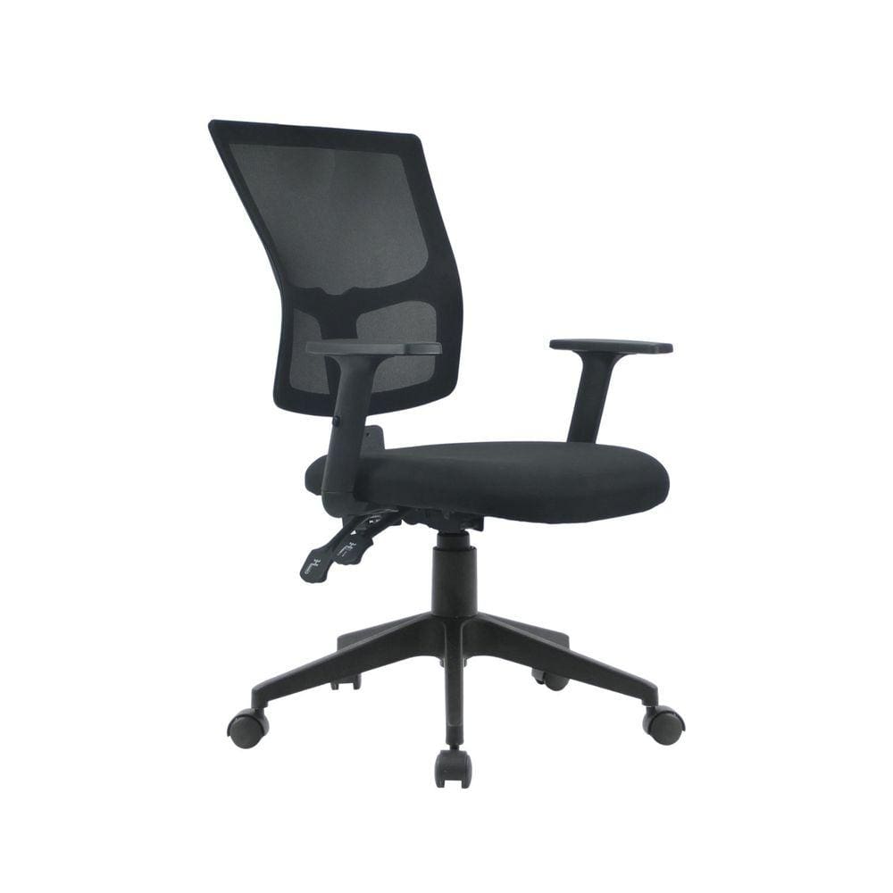 Cadeira Escritório Giratória Diretor Londres Fratini Preto