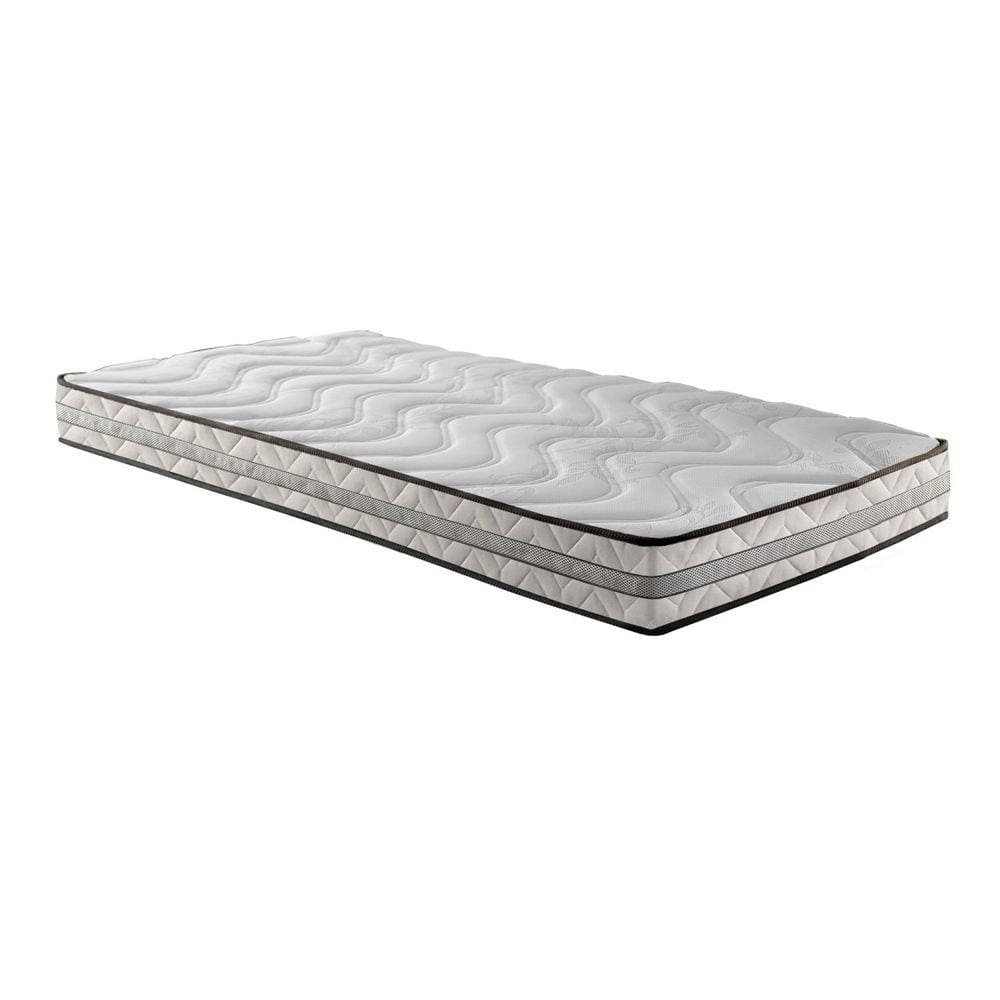 Colchão Solteiro Unique Ecosono D33 Plus Duoface 14x88x188cm Rustico Branco/Clean