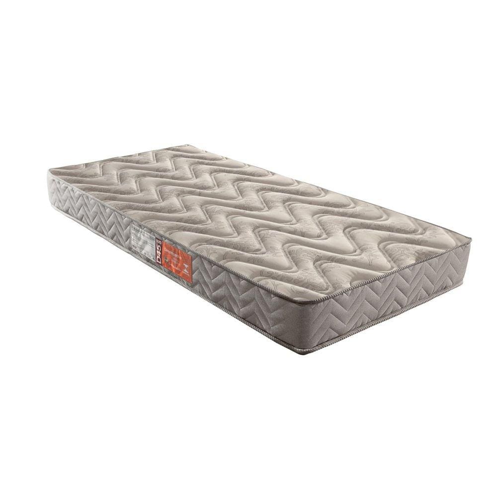Colchão Solteirinho Unique Ecosono D45 Duoface 20x78x188cm Rustico Prata/Prata