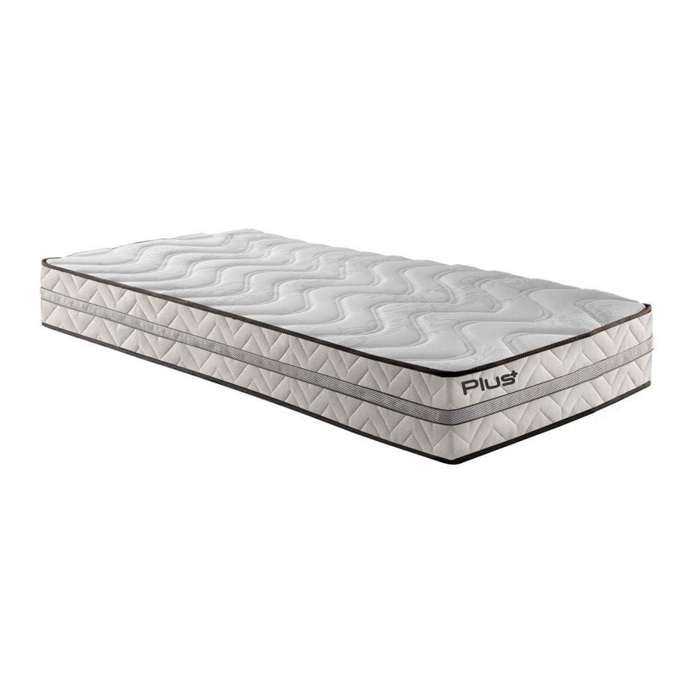 Colchão Solteiro Unique Ecosono D33 Plus Duoface 20x88x188cm Rustico Branco/Clean
