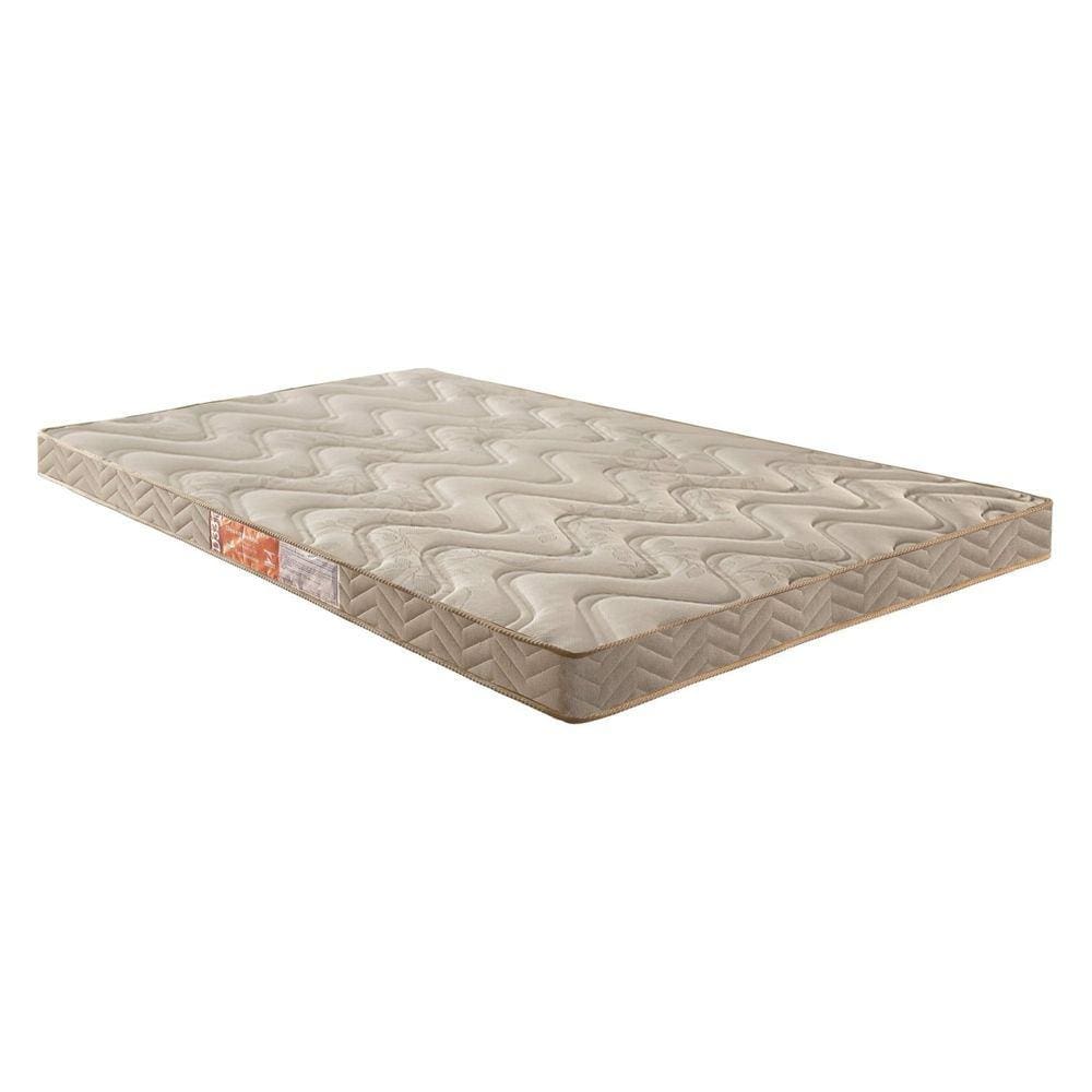 Colchão Viúva Unique Ecosono D33 Duoface 14x128x188cm Rustico Bege/Bege