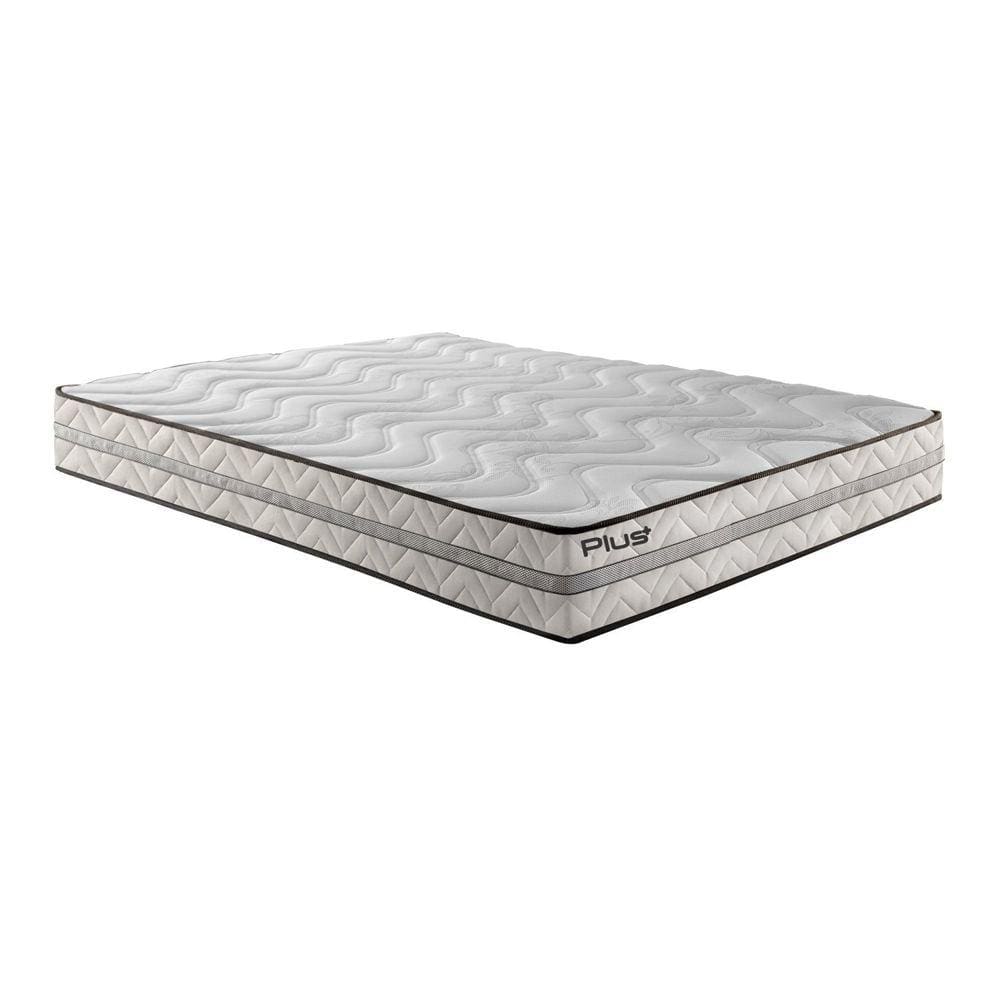 Colchão Solteiro Unique Ecosono D33 Plus Duoface 25x128x188cm Rustico Branco/Clean