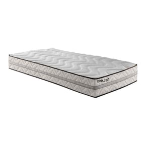 Colchão Solteiro Unique Ecosono D33 Plus Duoface 25x88x188cm Rustico Branco/Clean