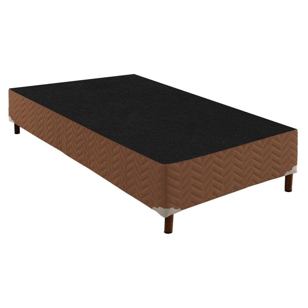 Base Box Solteiro Samambaia Ecosono 42x88x188cm Rustico Cerejeira