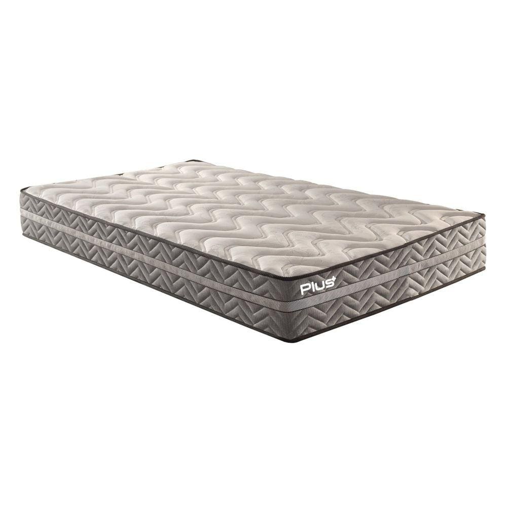 Colchão Solteiro Unique Ecosono D45 Plus Duoface 18x78x188cm Cinza Platinum