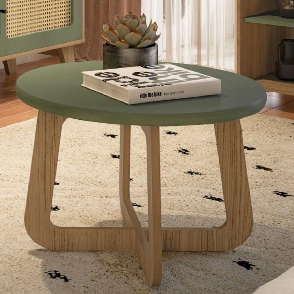 Mesa de Centro Jasmin Artely Carvalho/Menta
