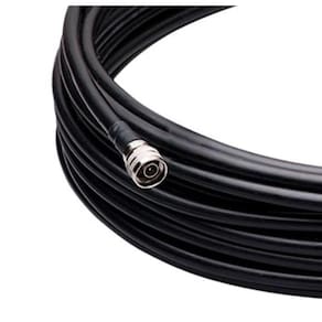 Cabo Coaxial Dupla Blindagem Alimentacao Interna 100M Branco
