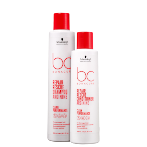 Kit Schwarzkopf Professional BC Bonacure Clean Performance Color Freeze Silver + Repair Rescue Duo (2 Produtos)