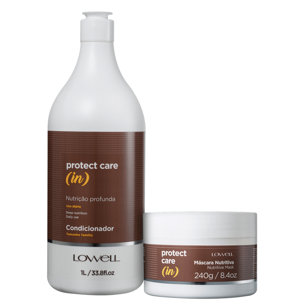 Kit Lowell Protect Care (in) Nutrição Dupla (2 Produtos)