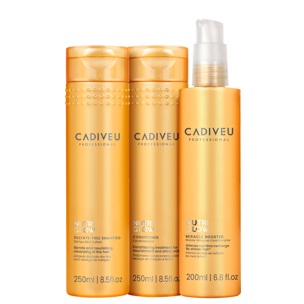 Kit Cadiveu Professional Nutri Glow Tre (3 Produtos)