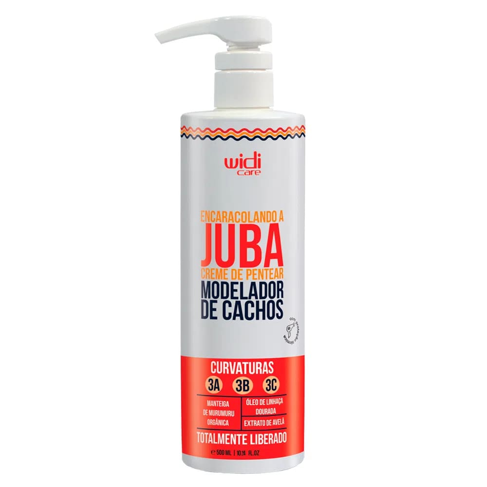 Juba Cr Pentear Modelador De Cachos 500Ml Widi Care