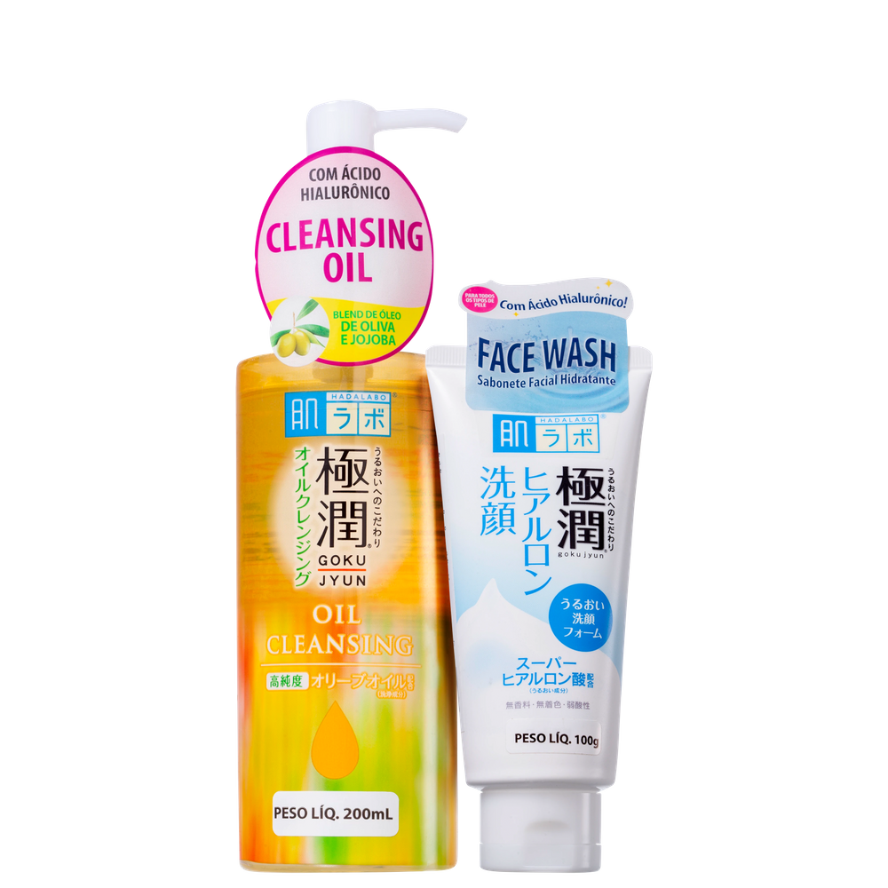 Kit Hada Labo Gokujyun Duo Clean (2 Produtos)