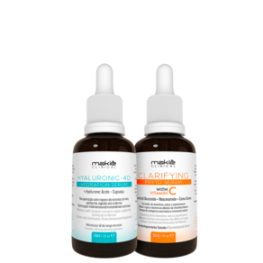 Kit Makiê Clinical Hyaluronic & Clarifying (2 Produtos)