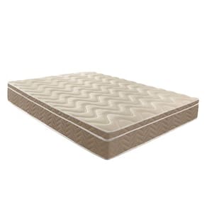 Colchão Casal Unique Ecosono Anatômico D28 25x138x188cm Rustico Bege/Bege