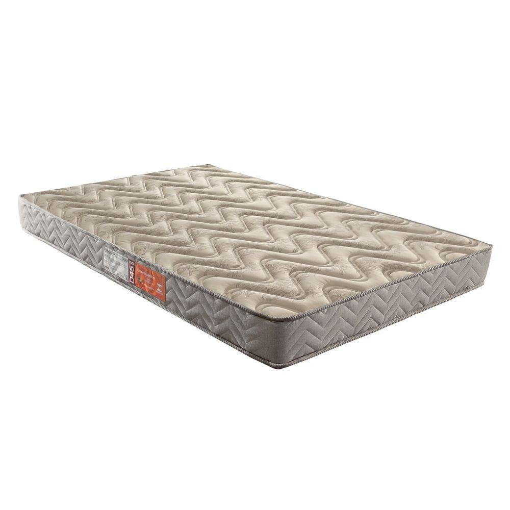 Colchão Casal Unique Ecosono D45 Duoface 25x138x188cm Rustico Prata/Prata