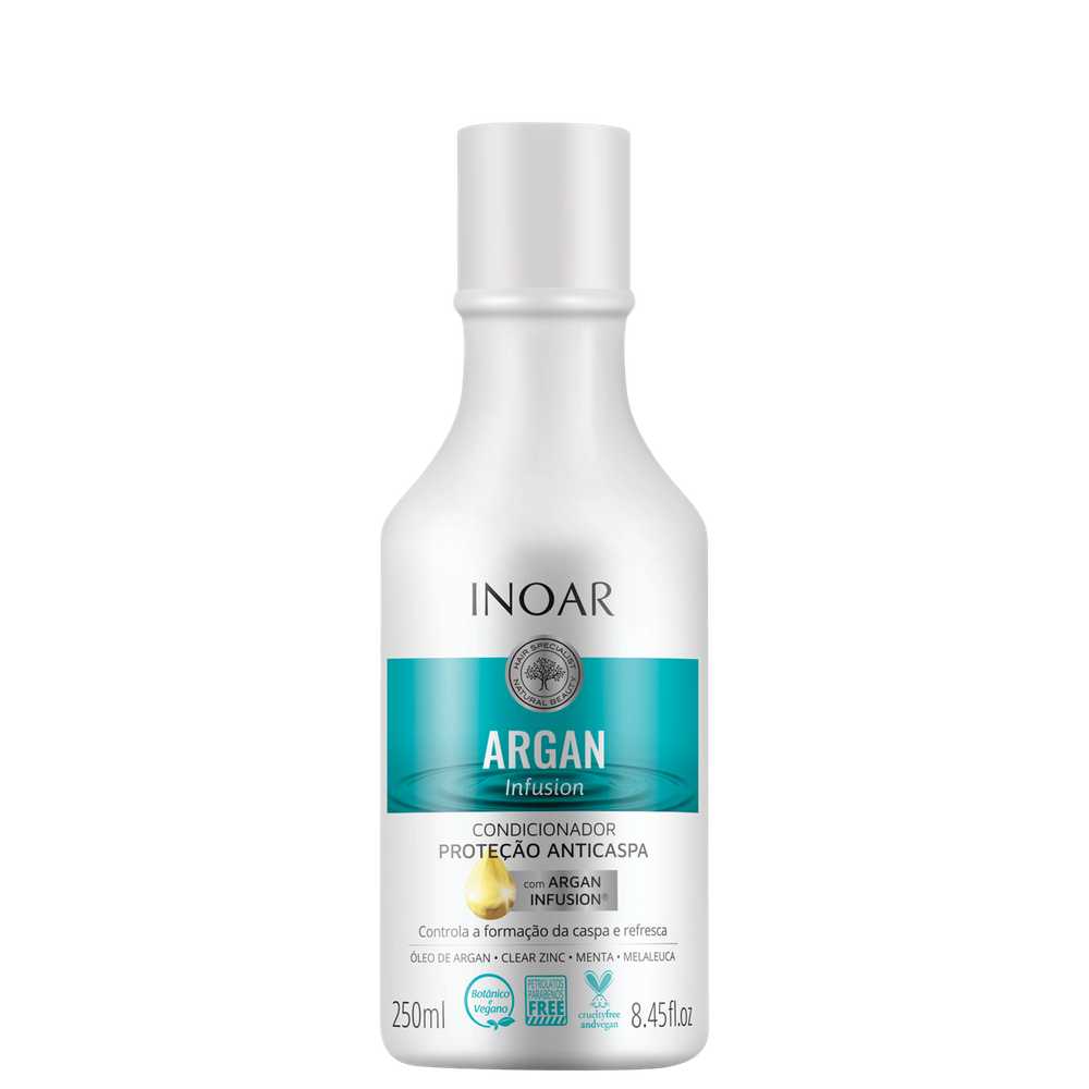 Inoar Argan Infusion Proteção Anticaspa - Condicionador 250m