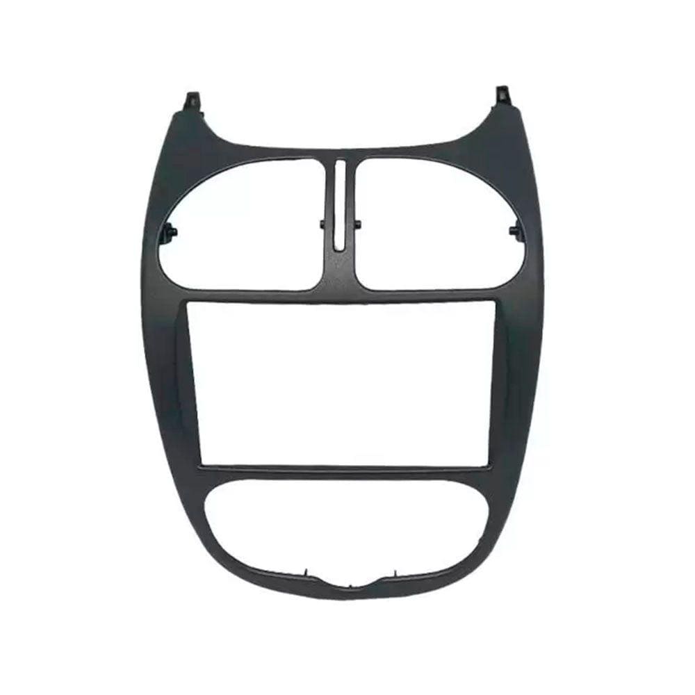 Moldura Painel Multimidia 2Din Peugeot 206 2004 A 2008