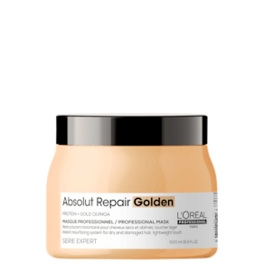 L`Oréal Professionnel Serie Expert Absolut Repair Gold Quinoa + Protein Golden Lightweight - Máscara Capilar 500ml