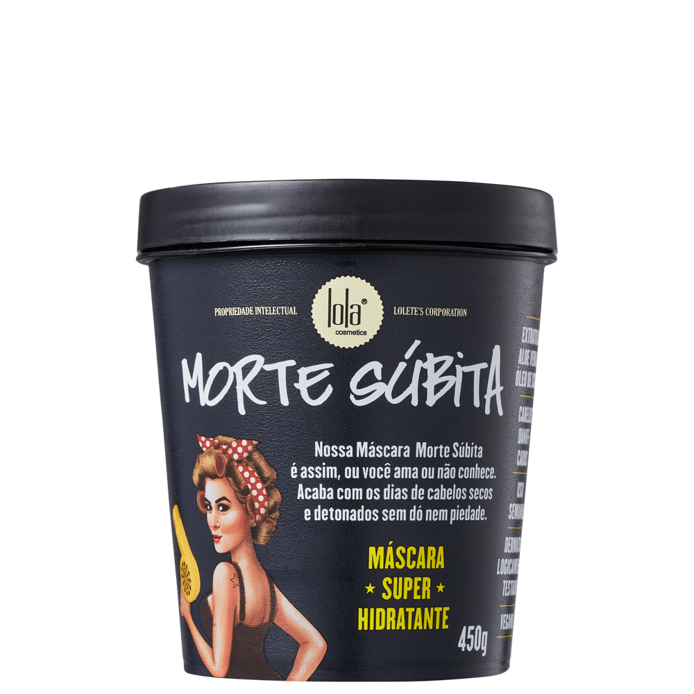 Máscara de Hidratação Lola Cosmetics Morte Súbita 450g