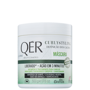 Griffus QÉR Beauty Cosmetics Curly Styling - Máscara Capilar 500g