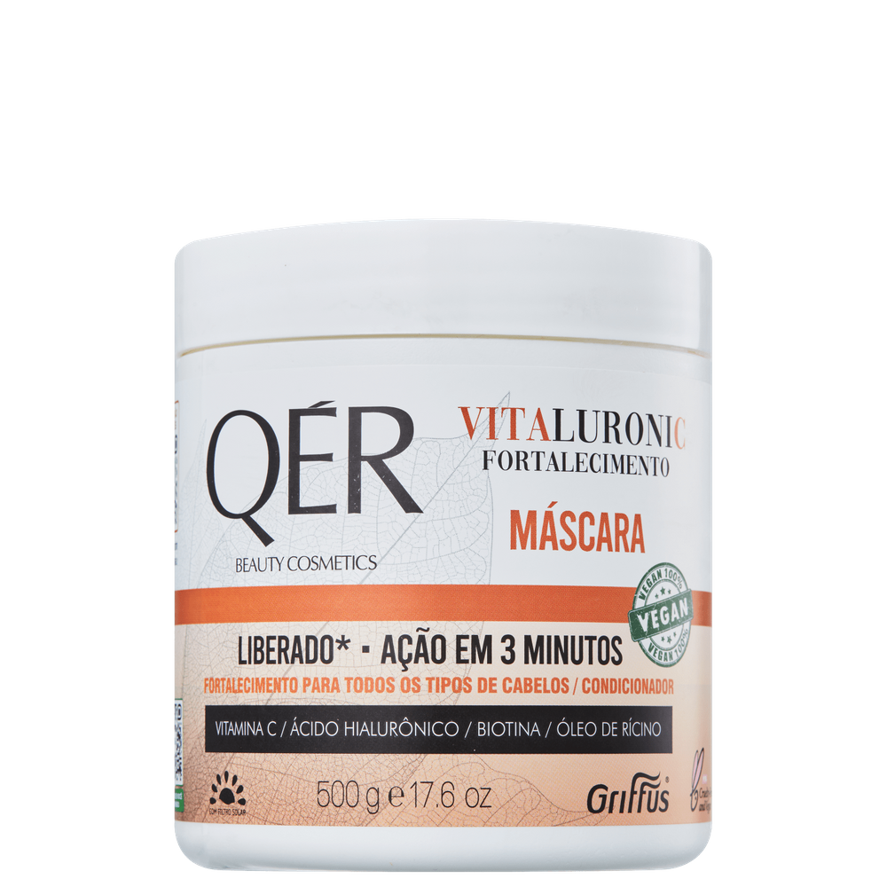 Griffus QÉR Beauty Cosmetics Vitaluronic - Máscara Capilar 500g