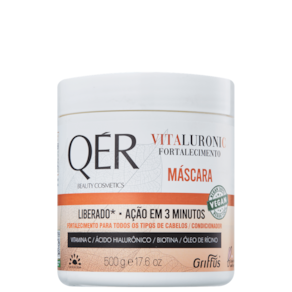 Griffus QÉR Beauty Cosmetics Vitaluronic - Máscara Capilar 500g