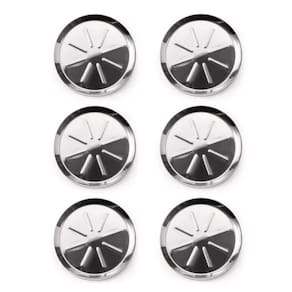 Descanso de Copo Suporte para Copo em aço Inox Kit C/ 6 peça